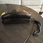Vintage Black Radio Shack Princess Push Button Landline Phone Desk Or Wall Mount