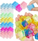 24 Pack Sensory Fidget Toys - Stress Relief Ice Cube Squishy Squeeze Balls