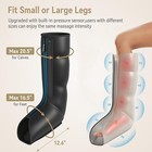 Fit King 3 Level Foot And Leg Massager With Heat And Air Compression Massager