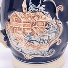 Vintage Western Germany Glazed Pottery Beer Mug Scenic Relief 4     