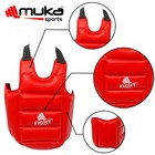 Muka Kids Chest Guard  Kickboxing Mma  Pu Leather Guard Boxing Body Protector