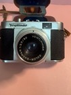 Vintage Voigtlander Vito B 1 3 5 50 Color-skopar Camera With Leather Case strap