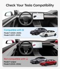 Matte Screen Protector For Tesla Model Y 3 - Anti Glare  9h Glass  Alignment Kit