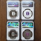 Eighth Era Gale   Vesper Silvered Gem Proof   Unc Colorized Medals Ngc Nice Gang