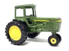 Vintage 1970s Ertl John Deere 66 Tractor Narrow Front Covered Cab 1 32 Diecast