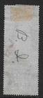 India 8a Deep Violet - Used - Foreign Bill Revenue Issue  circa 1861 - 1900 