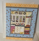 2006 Mary Engelbreit Blank Notecard Kitchen Teapots Rolling Pin Mixer Dog   Cat