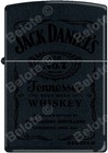 Zippo Jack Daniel s Daniels Black Matte W  Black Print A Must Have Lighter Rare