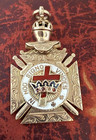 10k Knights Templar Masonic Freemasonry In Hoc Signo Vinces Fob Pendant 9 6 Gram