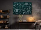Physics Chemistry Canvas Chalkboard Equations Formulas Print Wall Art
