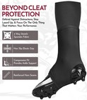 Exxact Sports Spats Football Cleat Covers For Men   Boys To Cover Laces