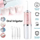New Cordless Water Flosser Dental Oral Irrigator Floss Traver Pick Teeth Cleaner