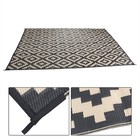 Waterproof Outdoor Rug Reversible Plastic Straw Patio Camping Rugs Rv Mat Carpet