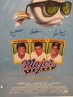 Charlie Sheen  Berenger   Bernsen Signed Major League Movie Poster Framed Jsa 