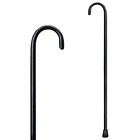 Solid Wood Walking Cane 36 Inch Walnut Finish Rubber Tip 250 Lb Capacity