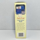 1996 Vintage Pepsi Cola Coin Sorter Bank New original Box   Packaging Collect