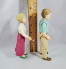 Fisher Price Loving Family Dream Dollhouse 2 Dolls Mom Dad Grandma Son Grandpa