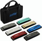 Easttop Mouth Organ Harmonica Set Diatonic Harmonica Set Of 7 10holes Blues Harp