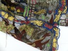 Amazing Rare French Handmade Tambour Net Lace Chinese Scene Lace Panel