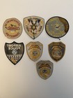 Lot Of 7 Vintage Tennessee Police Patches  memphis  Airport  Corrections  Etc  