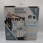 L a  Baby Diaper Caddy Nursery Organizer For Baby s Essentials White Open Box