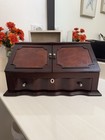 The Bombay Company Vintage Wooden Jewelry Box Chest
