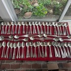Silver Plate Craft repurpose  Soup Spoons Lot Of 100 In 50 Pair