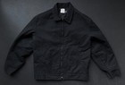 Dickies Insulated Eisenhower Work Jacket Jack Daniels Patch Jt15 Black Size M