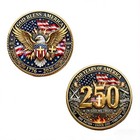 250th Anniversary Of America Commemorative Coin  Collectible Challenge Coin