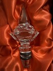 Rogaska Crystal Wine Bottle Stopper Cork For Decanter Slovenia New In Box