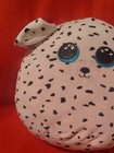 Ty Squish-a-boo Fetch Dalmatian Dog 12  Plush Soft Pillow Toy