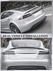 Jcing Model S Carbon Fiber Spoiler Wing For Tesla Model S 2012-2022 Rear Spoi   
