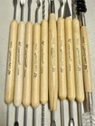 Vintage Lot Of 10 Clay Sculpting   Pottery Tools     Loew-cornell