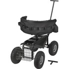 Strongway Deluxe Rolling Garden Seat With Easy Change Turnbars