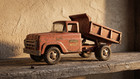 Vintage Tonka Hydraulic Dump Truck Antique Pressed Steel Toy Red Barn Find 1960s