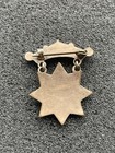 Knights Templar Masonic Badge - Gold Filled   Enamel - Tm1956