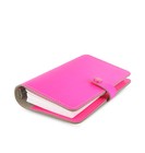 1 Filofax Personal Size Original Organiser Diary Book Fluoro Pink Leather 022431
