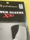 Phiten X30 Titanium Power Sleeve Black Xl - New