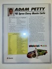 Adam Petty Autographed Hero Card - No Coa