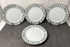 New Pottery Barn Harry Potter Appetizer Plates Incantation Magic Spells Set Of 4