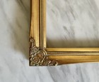 Vintage Ornate Gilded Wood Frame 8    X 10    Opening Made In Taiwan