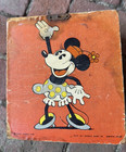 1930s Walt Disney Mickey Mouse Jack In The Box Toy