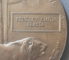 Wwi British Bronze  death Penny   1917  Army 2nd 8th Bn   London Regiment Rare