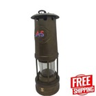 Rare Antique Brass Miners Safety Lamp Lantern Cambrian Wr  Clanny-sir H  Davy
