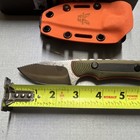 Benchmade Hunting Fixed Blade Knife  G10 Handle  Drop Point 3 5  Blade  Sheath