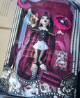Monster High Reel Drama Black And White Draculaura Doll 2025 In Hand Ships Fast 
