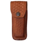 Folding Pocket Knife Leather Belt Sheath Made In Usa