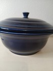 Hlc Fiesta Fiestaware Cobalt Blue Round Covered Casserole Baking Dish Serving 