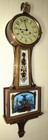 Aaron Willard Boston Banjo Wall Clock 8-day  Time strike  Key-wind