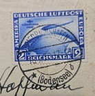 1930 Lz-127 Graf Zeppelin South America Flight Germany Stamp  c38 2r Cover